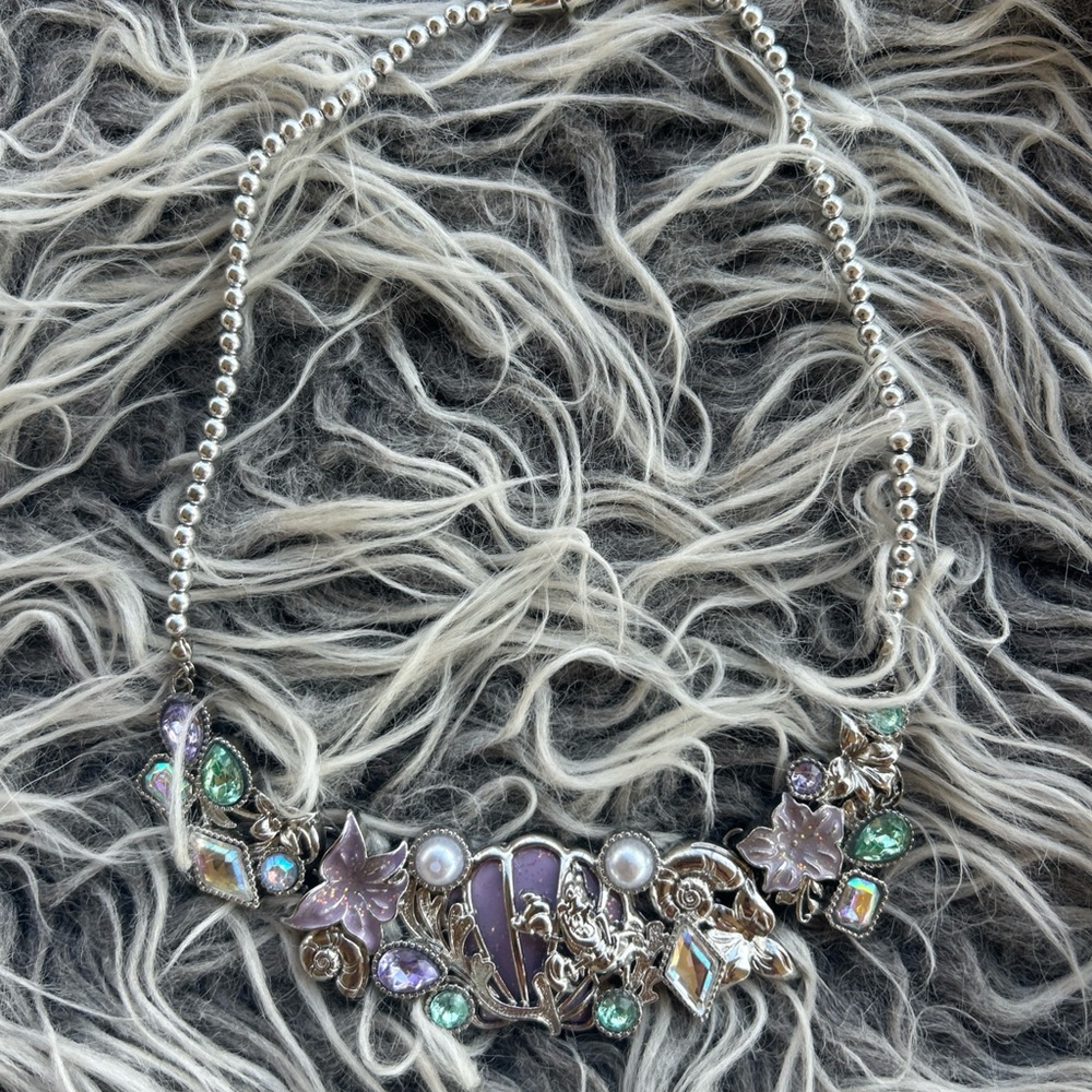Ariel The Little Mermaid Disney Princess Costume Jewelry 17" Necklace.